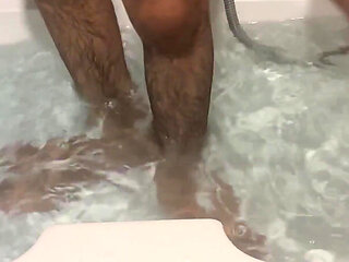 Brother-in-law Left Sister-in-law While Bathing and Kicked Ass