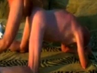 Bareback Beach Adventure with Daddies