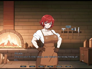 Tomboy Love in Hot Forge Hentai Game Ep.1 she is mastur...