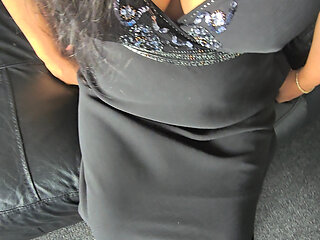 Hot Bhabhi  in a Playful moment