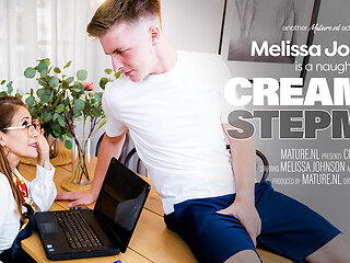 Creampie Loving Milf Melissa Johnson Is A Stepmom That Gets A Creampie From Her Stepson