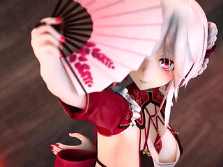 Ancient Style Elegant Cheongsam Allure Dancer