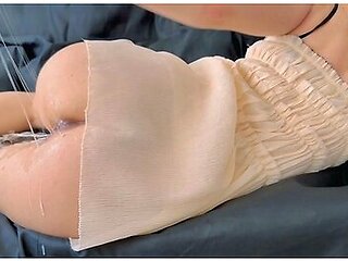 No Creamy Dress Was Harmed By The Squirt Of A Fleshy Pussy