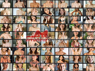 Hot amateur compilation with Emily Diamond and friends