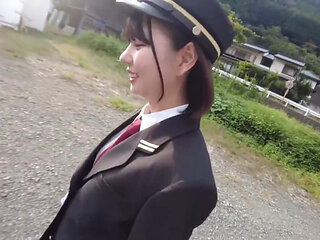 Rail-tease Rendezvous with a Short-cut Cutie Savoring Every Warm Drop Part.2