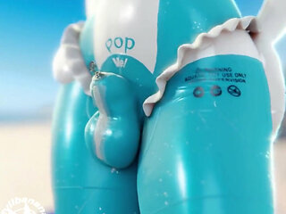 Transgender Ciri Thigh Fuck, Trans Inflatable Semen Water Slut, BDSM Trans Anal Fucking Compilation