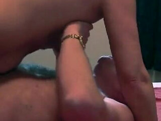 Blonde mature loves to get creampied