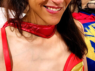 Big N Sexy Britney - Wonder Woman - 5 Min Preview - POV BJ