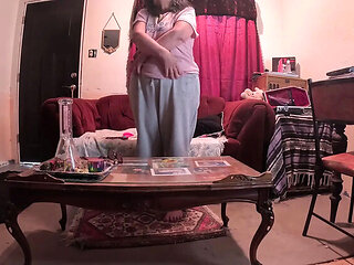 Homesteadmama Masturbates with App Controlled Vibrator - Big Tits Mature Solo Orgasm