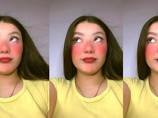 Hermosa Influencer Latina Colombiana Daba Clases De Maquillajes Para Luego Tener Sexo