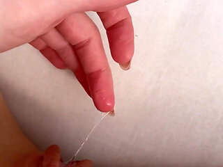 I'm Sure You'll Love This View! My Sweet Morning Masturbation Routine Made My Pussy so Slimy and Dripping Wet!