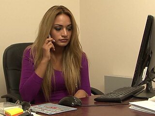 Skankery featuring Erica Lauren and Tanya Tate's blonde clip