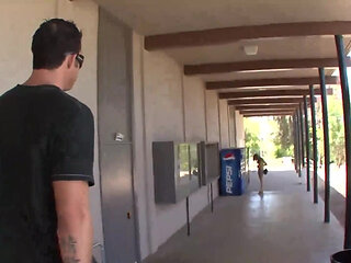 Hot babe Cali Lakai gets filled with a big cock