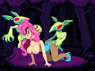 Cuphead Style Pixel Hentai Game (Flipwitch Forbidden Sex Hex P1)
