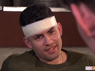 Deep anal after a soft blowjob with Caetano Soares and Nico Butti