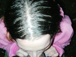 STEPSISTER IS CAUGHT SUCKING COCK IN THE DARK