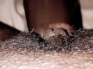 Black Goddess Squirts While Fucking