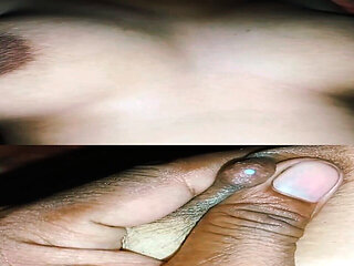 One Night with Desi Wife, Hot Figure Boobs Ass Pussy Touched and Heated