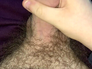 Masturbating my cock for 2 minutes. Edging