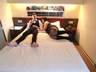 I Went to a Wedding with My Stepmom and Then Fucked Her at the Hotel