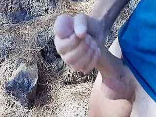 Trecking With My Buddy And Jerk Off