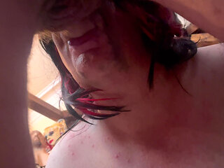 Part 3:-Lanista Bear & Domina Satana take Stephnie_NIcole TV in the dungeon