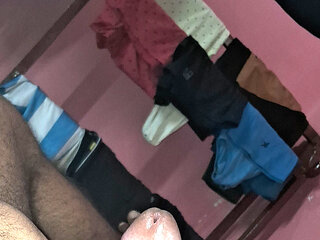 Desi College Boy, in Bed, Masturbating, Cock Is Very Strong and Thick.