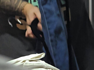 Step mom almost caught step son dick naked in her room