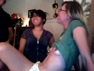 Couple Fuck Asian Slut: Blowjob, Doggy  Amateur Porn