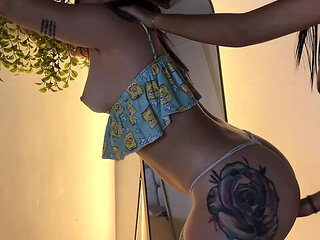 Colombian Girl Gets Rough POV Creampie - Tight Pussy Penetration & Big Ass Fuck