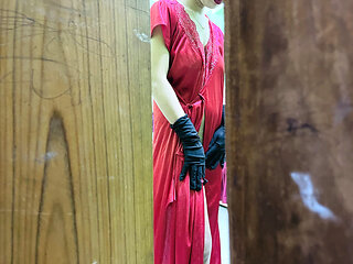 My Sexy Bhabhi Change Her Dress and Showing Her Sexy Boobs