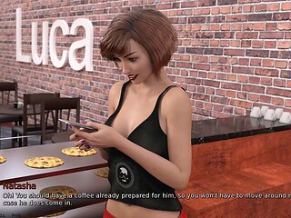 Cheating girlfriend and her lover humiliate her cuck boyfriend in this wild scene