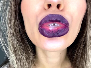 Sexy Girl Spitting Slow Mo 2