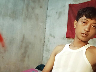 Asian Masturbating Pumps Milky Liquid Out Of Her Penis