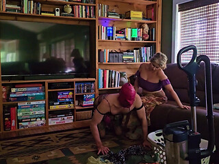 BITCH BOSS MOMMY Makes Her Husband a Sissy Fem HOUSEBOY to earn her Affection