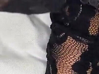 Lace Nylon French Pedicure