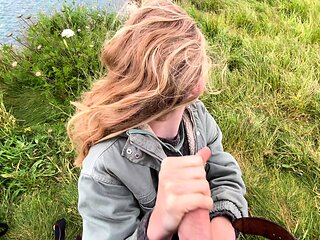 Amateur Blonde Blowjob CIM