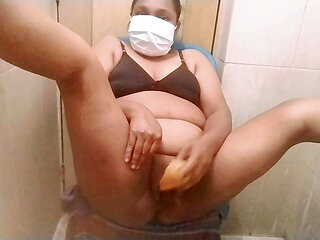 A Funny Moment of Sister-in-law Hitting Her with an Attractive Carrot