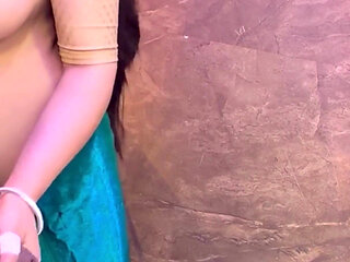 Alisha Got Fucked by Her Devar While Making Reels in the Kitchen