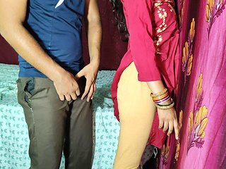 Sexy stepsister hardcore anal sex with her stepbrother when at home alone (Hindi audio)