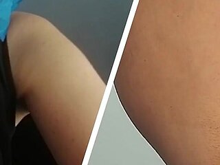 Amateur Wife Fingers Pussy Orgasm with Moans. Latina Big Ass, Big Tits.