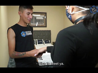 Stressed Brandon Cameron Gets Erotic Massage From Sheila Ortega.