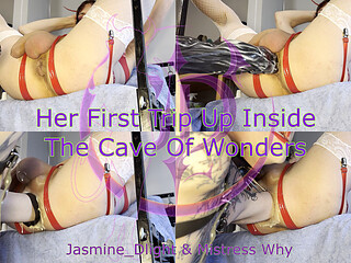 Jasmine_dlight & Mistress Why - Her First Trip up Inside the Cave of Wonders
