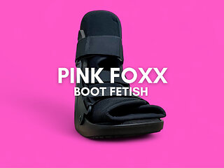 Pink Foxx Boot Fetish POV