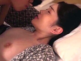 Kinky double japanese blowjob and hardcore fucking session