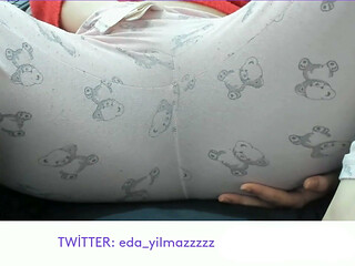 Turk -masturbation in Pajamas- Pussy Caressing in Pajamas