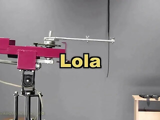 Delores gets her ass whipped by a machine