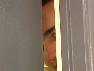 Curious Guy Watches After His Neighbour Courtney Simpson Making Sex with Her Friend