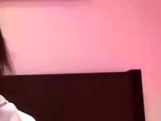 Close up teen foot worship