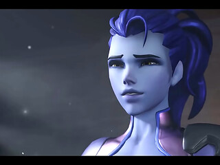 Overwatch: widowmaker playing card